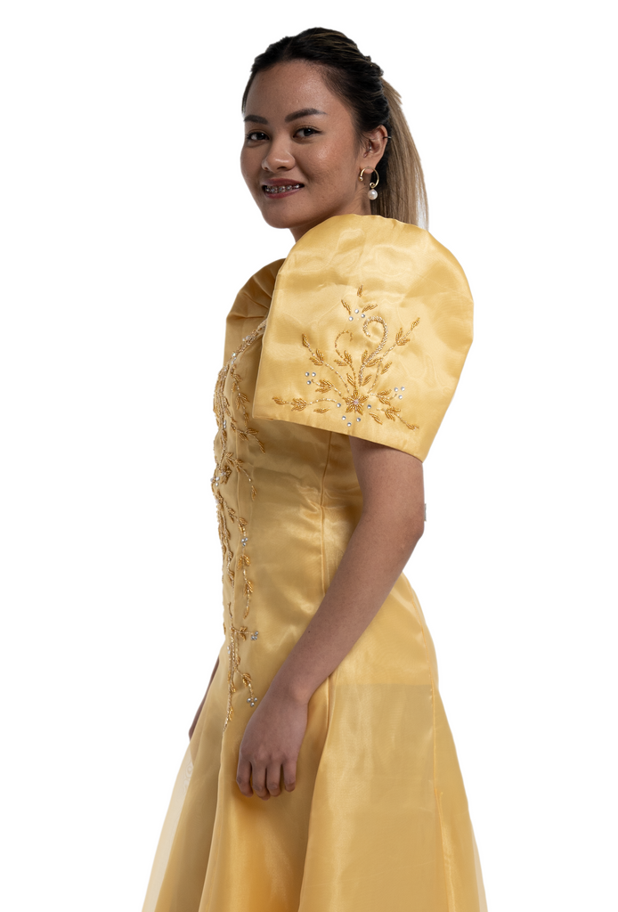 modern filipiniana dress